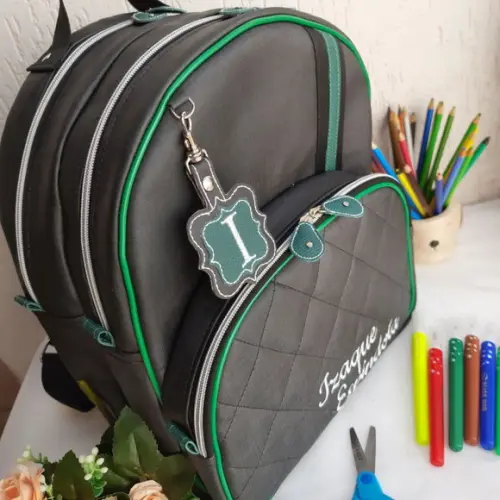 Mochila 3 divisoes G material sintético +lancheira