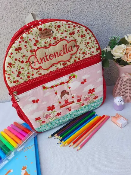 Mochila G Jardim de Fadas