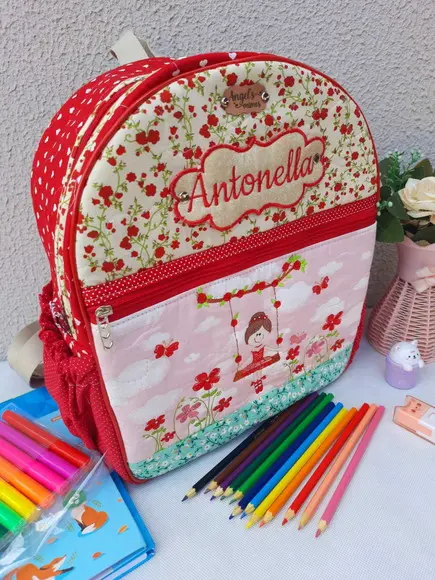 Mochila G Jardim de Fadas