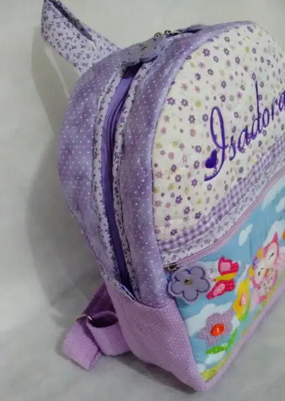 Mochila infantil Corujinha