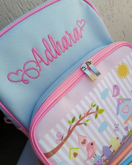 Mochila m Infantil Jardim Encantado