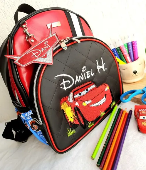 Mochila M material sintético Carros