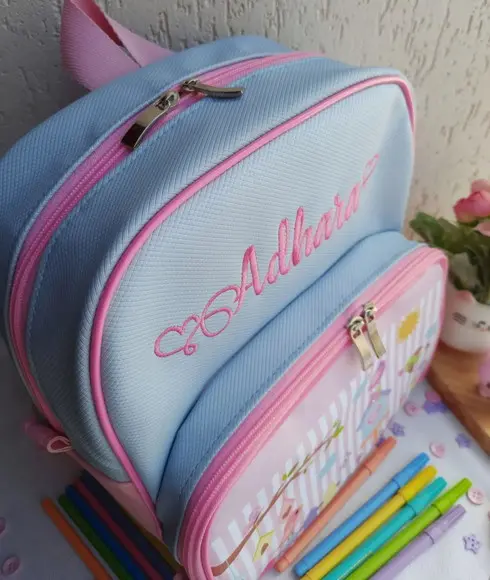 Mochila m Infantil Jardim Encantado