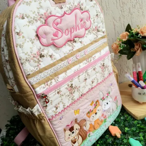 Mochila Tam. GG bosque Encantado