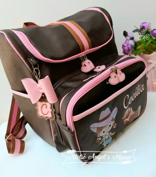 Mochila XG essencial Menina Cowgirl