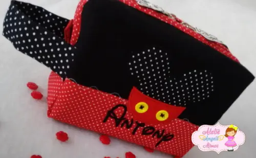 Necessaire (estojo) Box mickey