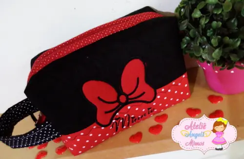 Necessaire (estojo) Box Minnie