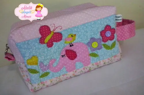 Necessaire Box Elefantinho