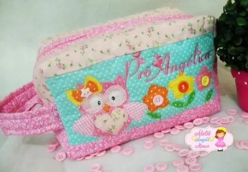 Necessaire Box G Corujinha