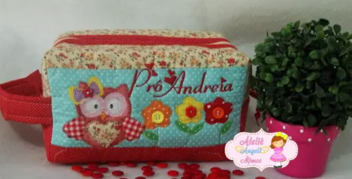 Necessaire Box G Corujinha