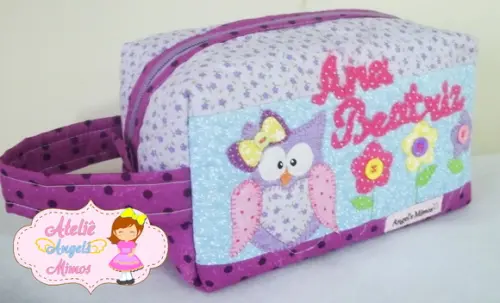 Necessaire Box G Corujinha