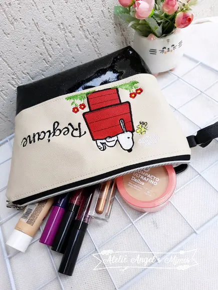 Necessaire snoopy G material sintético