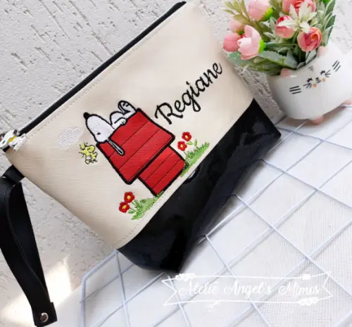 Necessaire snoopy G material sintético