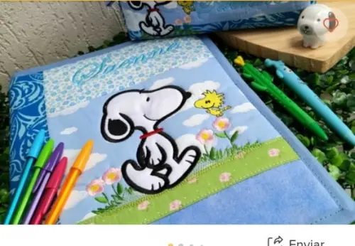 Pedido Especial Capa Caderno Pequeno