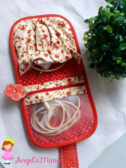 Porta carregador e fone de celular corujinha