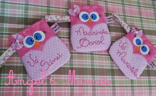 Porta Moedas Corujinha personalizada