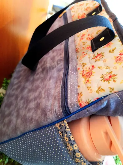 Professor Bolsa Tote Gg e Estojo Corujinha Azul