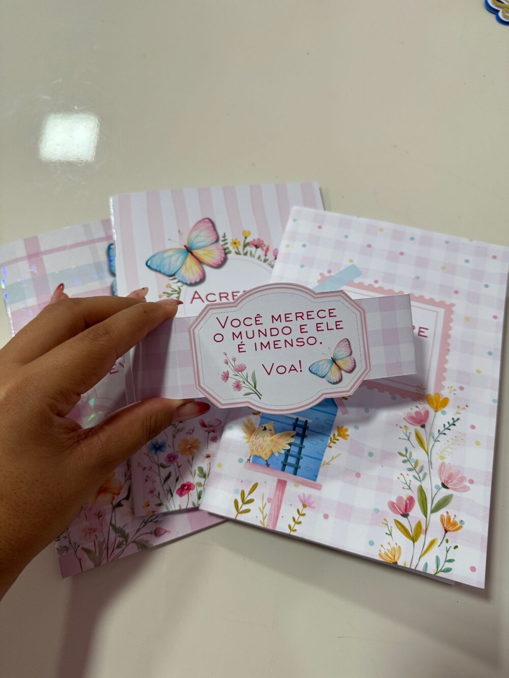 Kit 3 Cadernos Brochura A5 Capa Flexível 48 Folhas | Caderno Esc