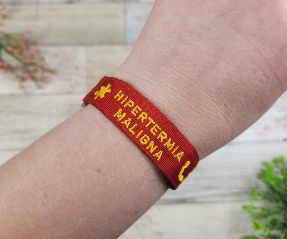 Pulseira de Identificação Infantil Personalizada – Nome e Tel