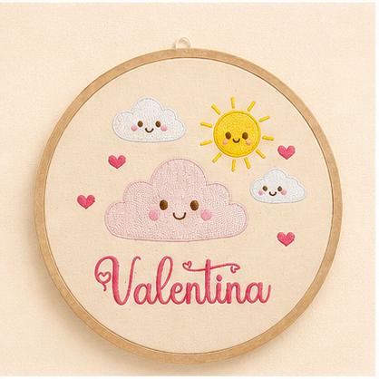Bastidor Porta Maternidade Personalizado