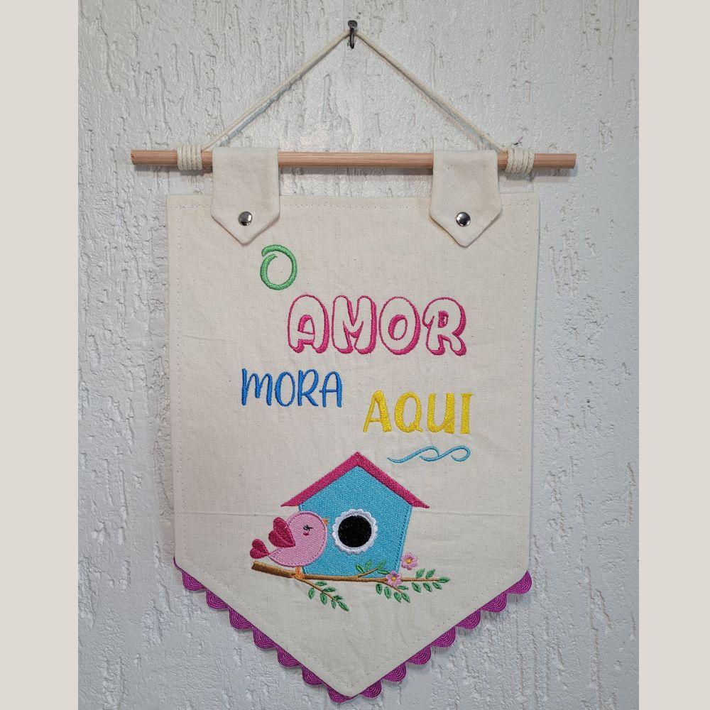 Enfeite de Porta - Flâmula Decorativa
