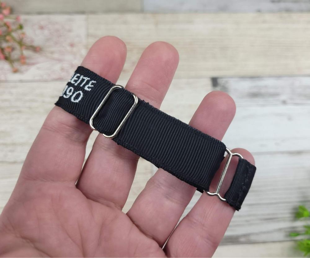 Pulseira de Identificação com Alerta Médico - Preto