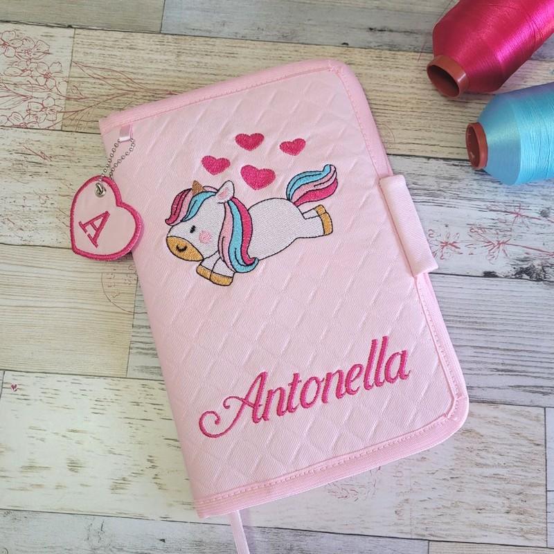 Capa Caderneta de Vacinação Personalizada Bordada
