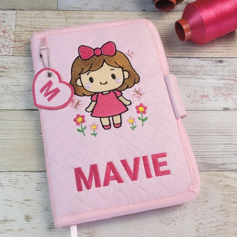 Capa Caderneta de Vacinação Personalizada Bordada