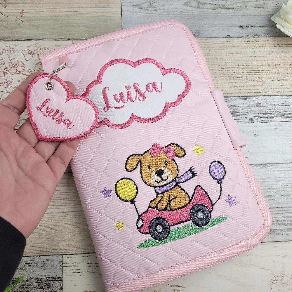 Capa Caderneta de Vacinação Personalizada Bordada