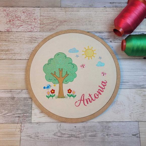Bastidor Porta Maternidade Personalizado
