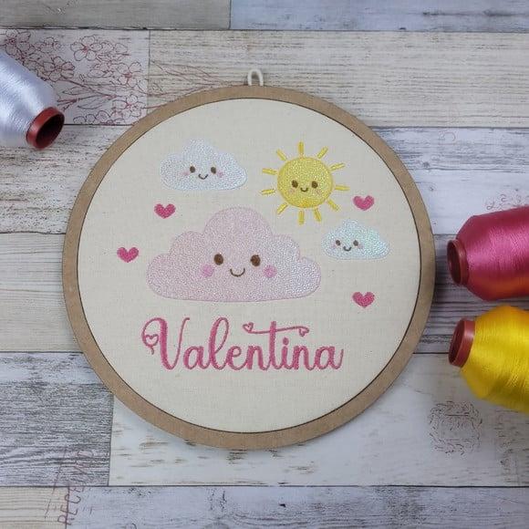 Bastidor Porta Maternidade Personalizado