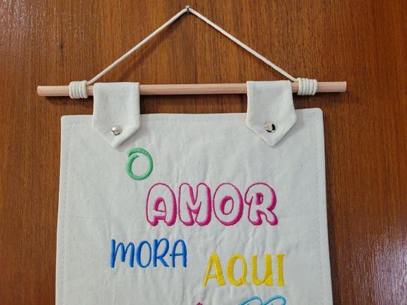 Enfeite de Porta - Flâmula Decorativa