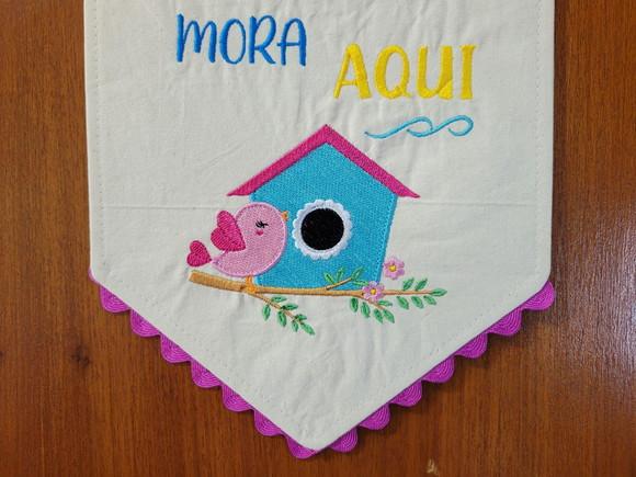 Enfeite de Porta - Flâmula Decorativa