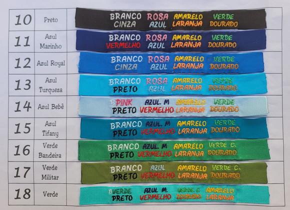 Kit 3 Pulseiras de Identificação Personalizada - Nome e Fone