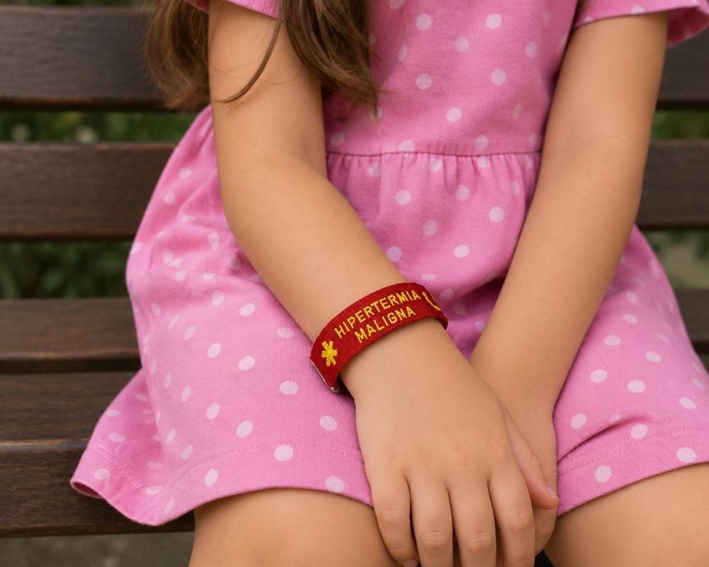 Pulseira de Identificação com Alerta Médico