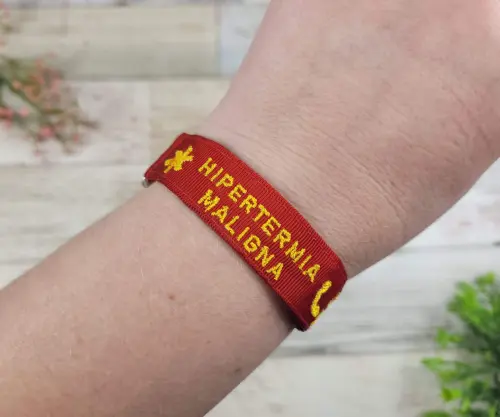 Pulseira de Identificação Infantil Personalizada – Nome e Tel