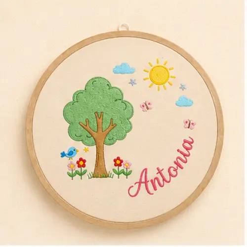 Bastidor Porta Maternidade Personalizado
