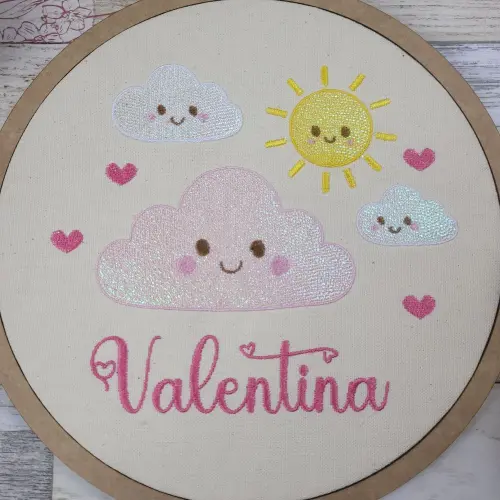 Bastidor Porta Maternidade Personalizado