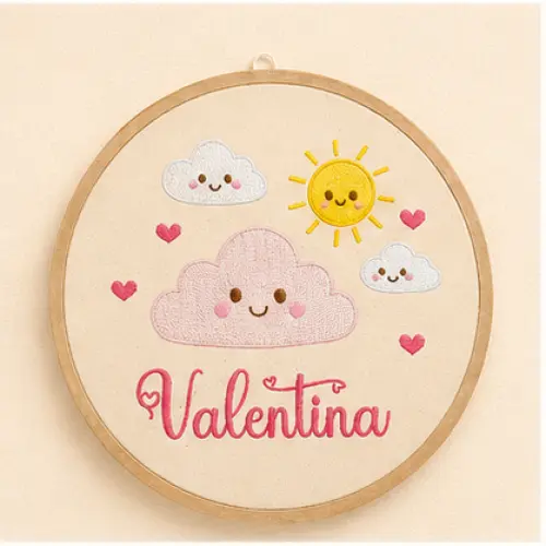 Bastidor Porta Maternidade Personalizado