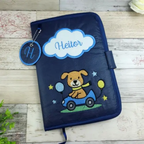 Kit Capa de Caderneta de Vacinação+ Flâmula Maternidade