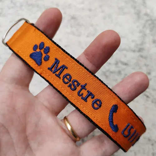 Coleira de Identificação para Cachorro