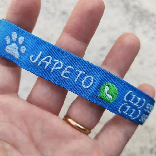 Coleira de Identificação Personalizada para Gato
