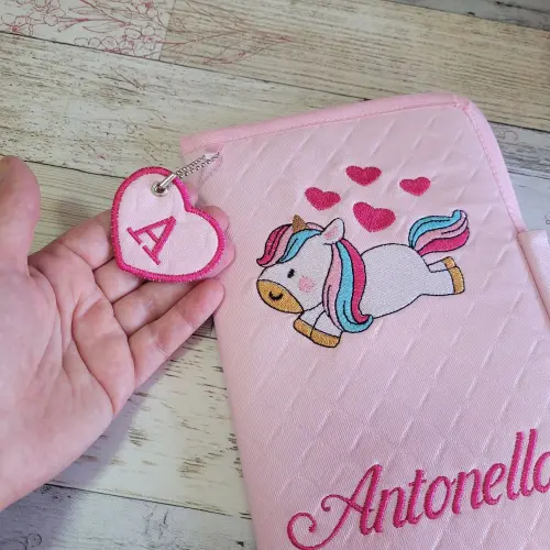 Capa Caderneta de Vacinação Personalizada Bordada