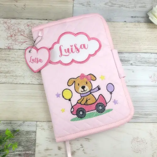 Capa Caderneta de Vacinação Personalizada Bordada