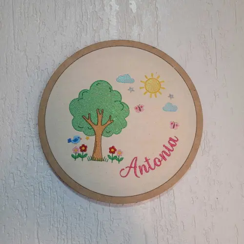 Bastidor Porta Maternidade Personalizado