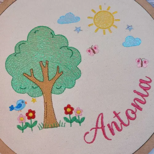 Bastidor Porta Maternidade Personalizado