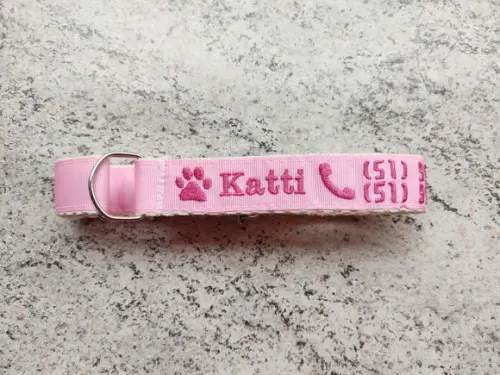 Coleira de Identificação para Cachorro