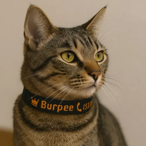 Coleira de Identificação Personalizada para Gato