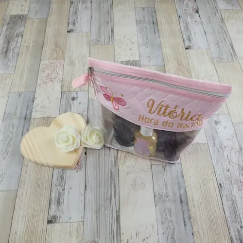 Necessaire Porta Shampoo Impermeável Personalizada