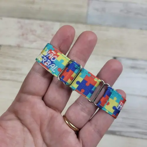 Pulseira de Identificação Infantil Autismo Tea - Branca